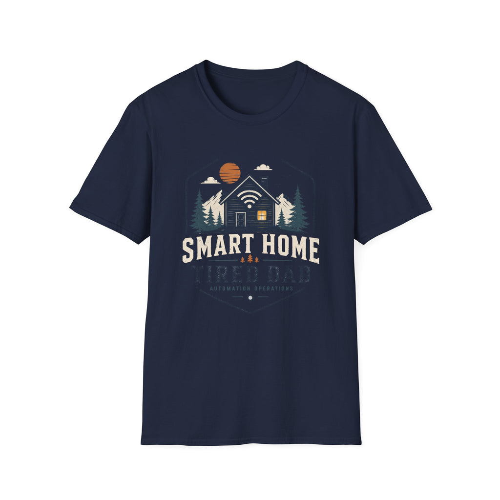 Smart Home Tired Dad T-Shirt