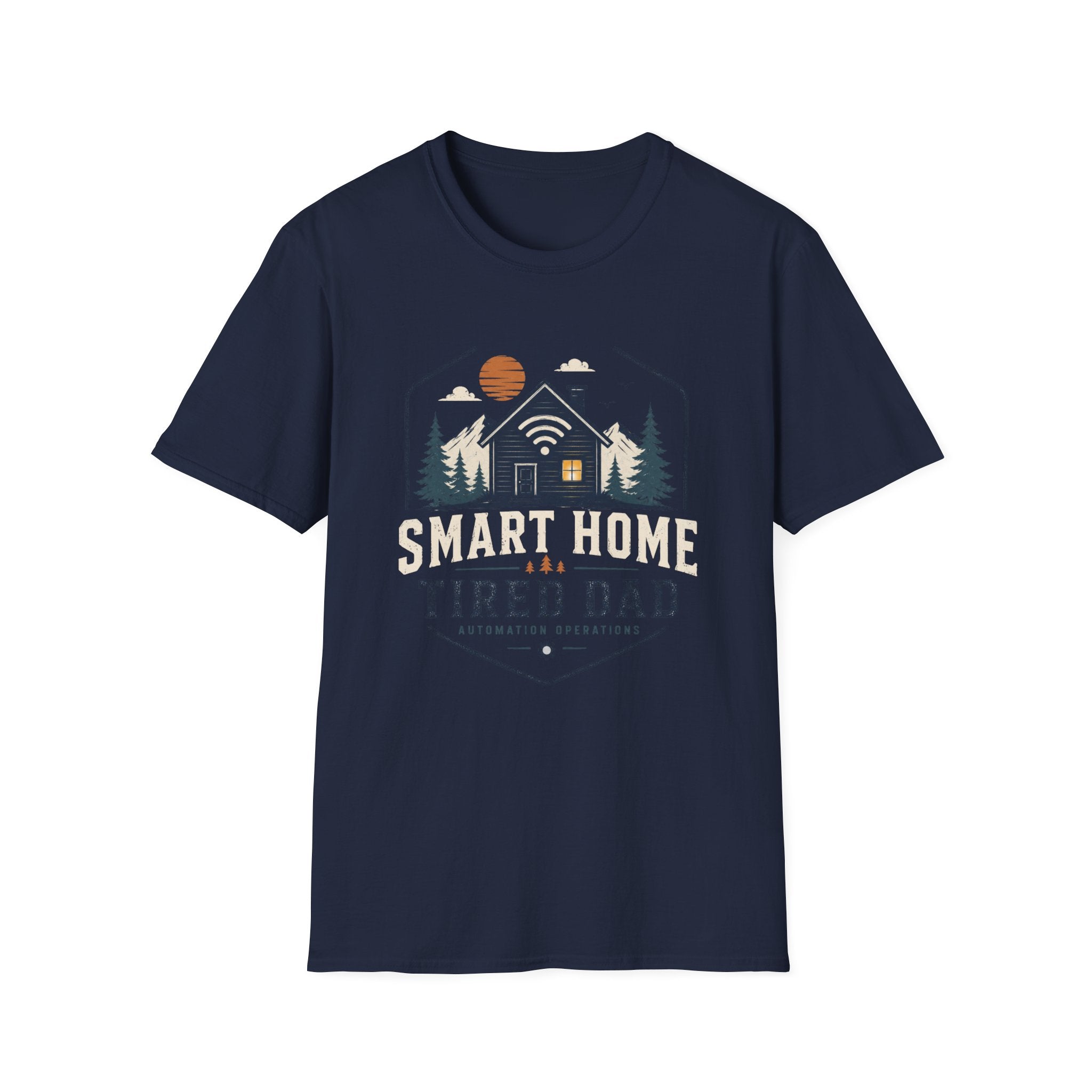 Smart Home Tired Dad T-Shirt