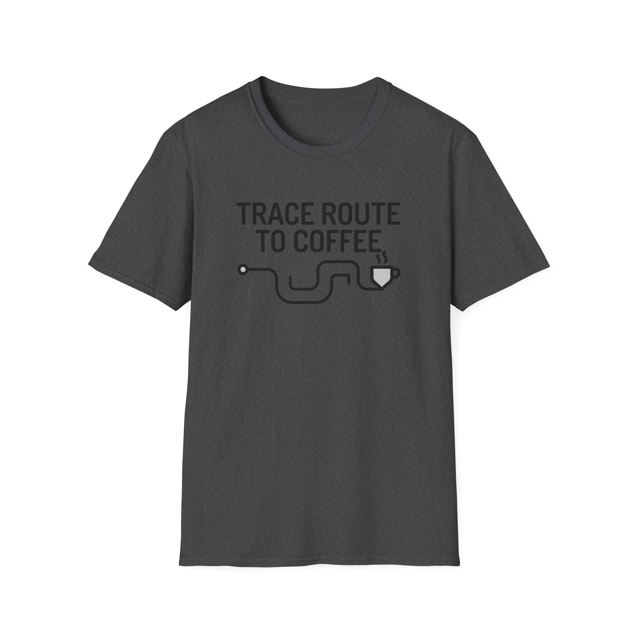 Trace Route to Coffee T-Shirt