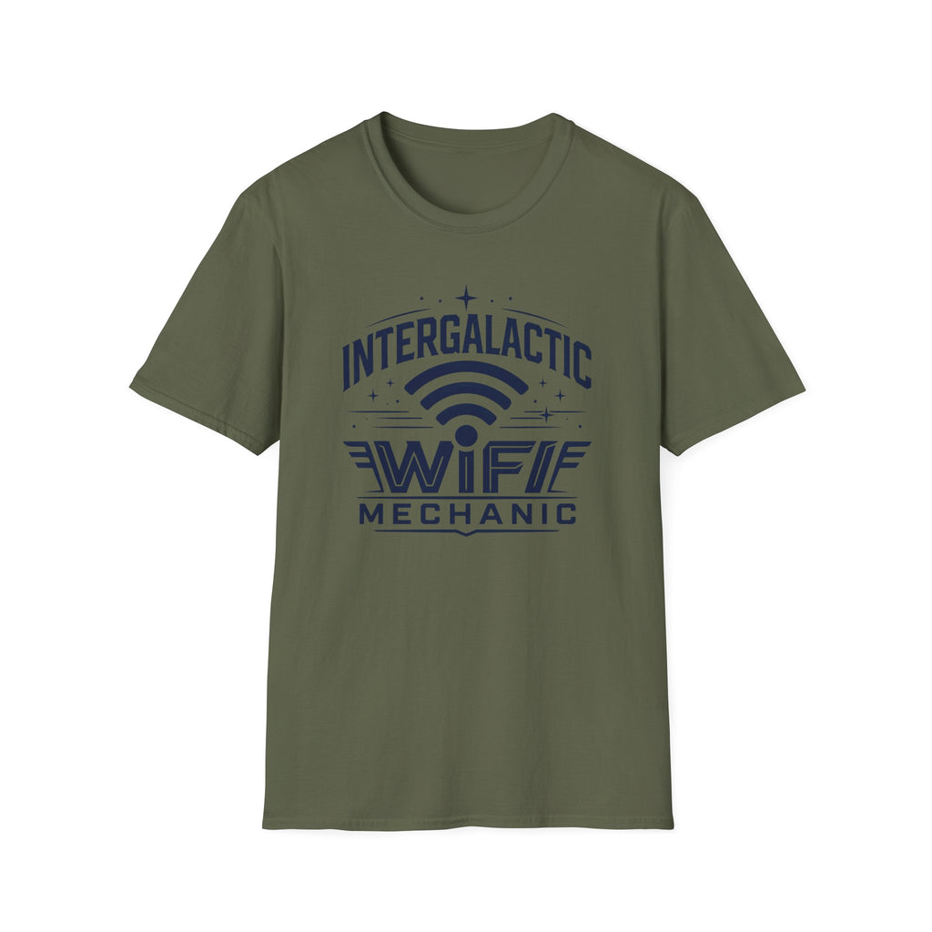 Intergalactic WiFi Mechanic T-Shirt