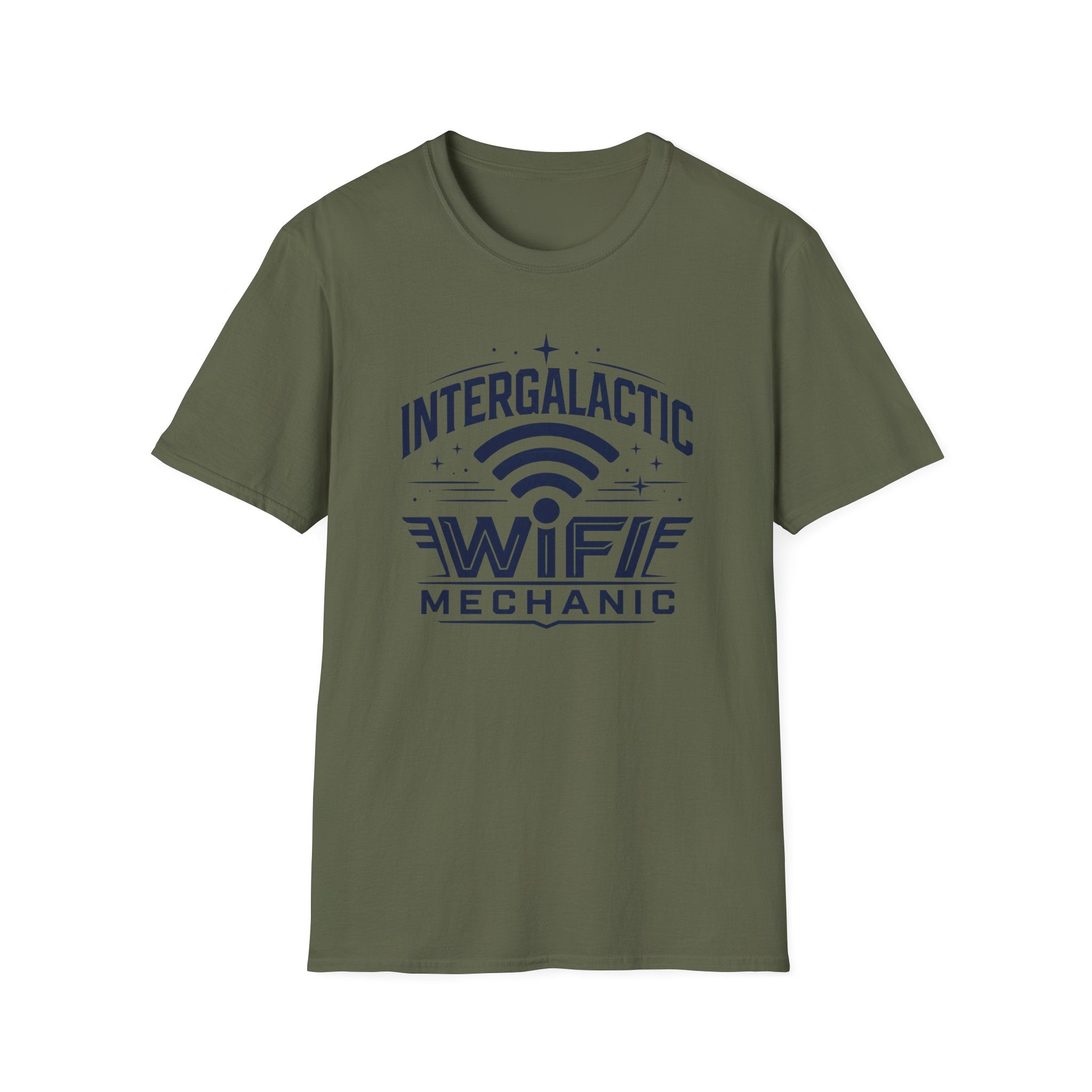 Intergalactic WiFi Mechanic T-Shirt