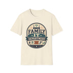 Family IT Department Retro Light T-Shirt