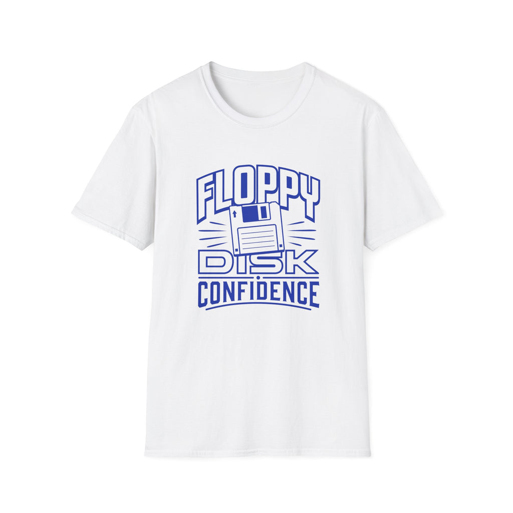 Floppy Disk Confidence T-Shirt