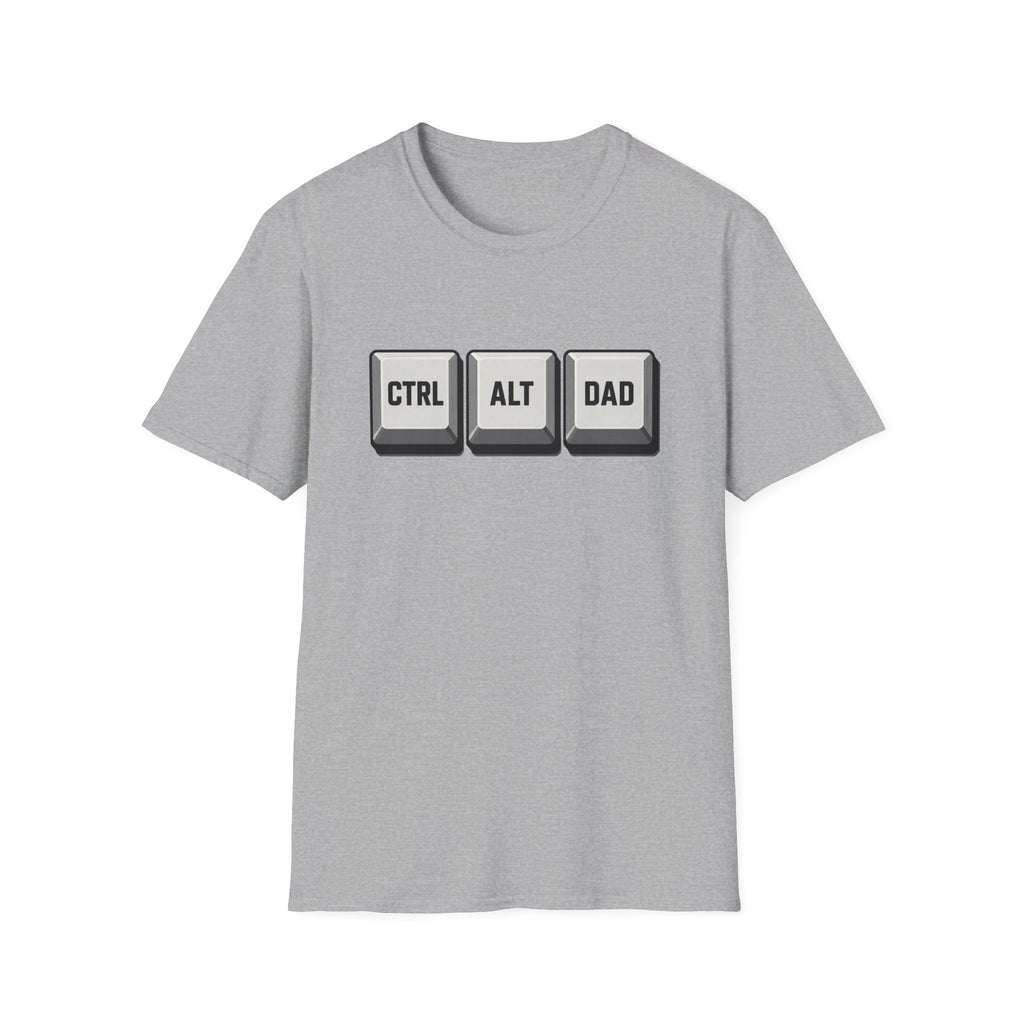 CTRL ALT DAD Retro Keyboard T-Shirt