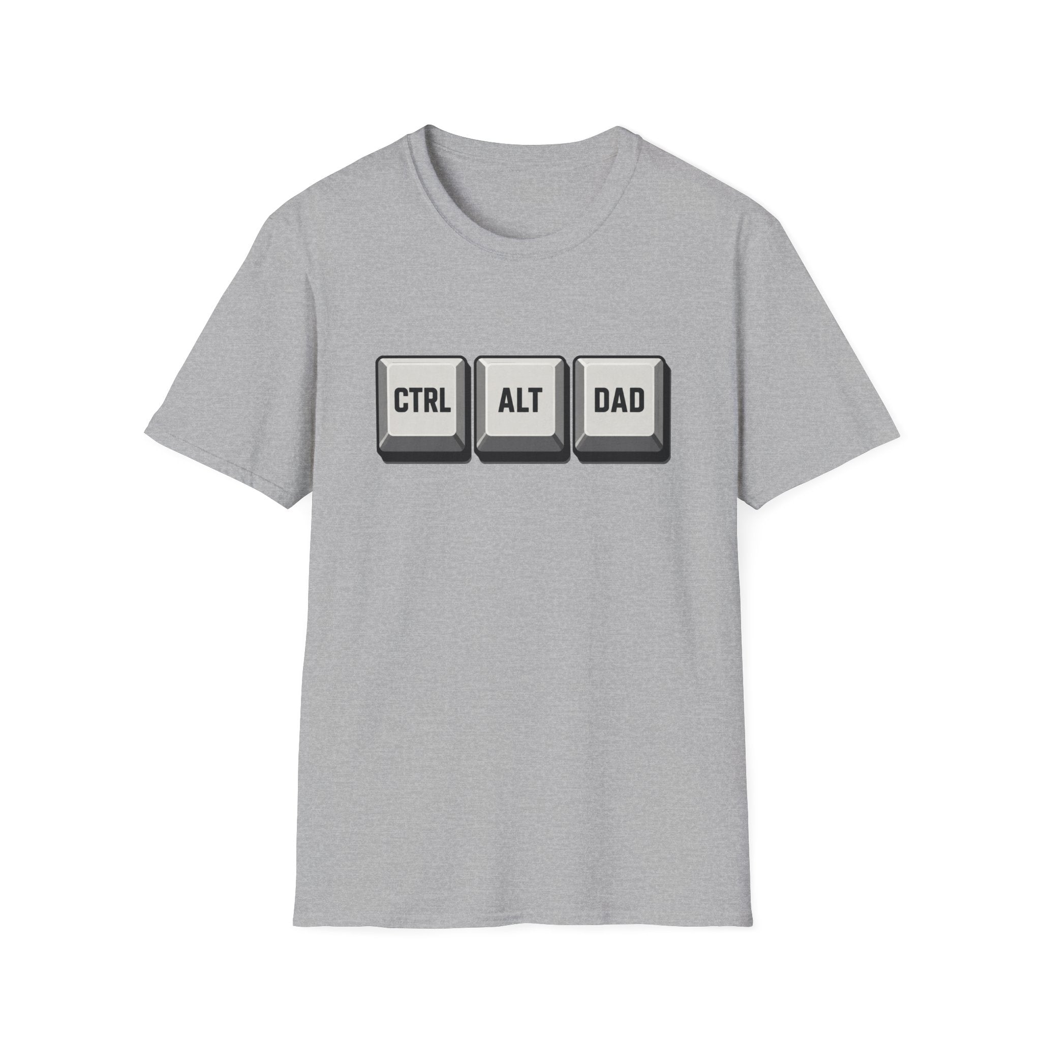 CTRL ALT DAD Retro Keyboard T-Shirt