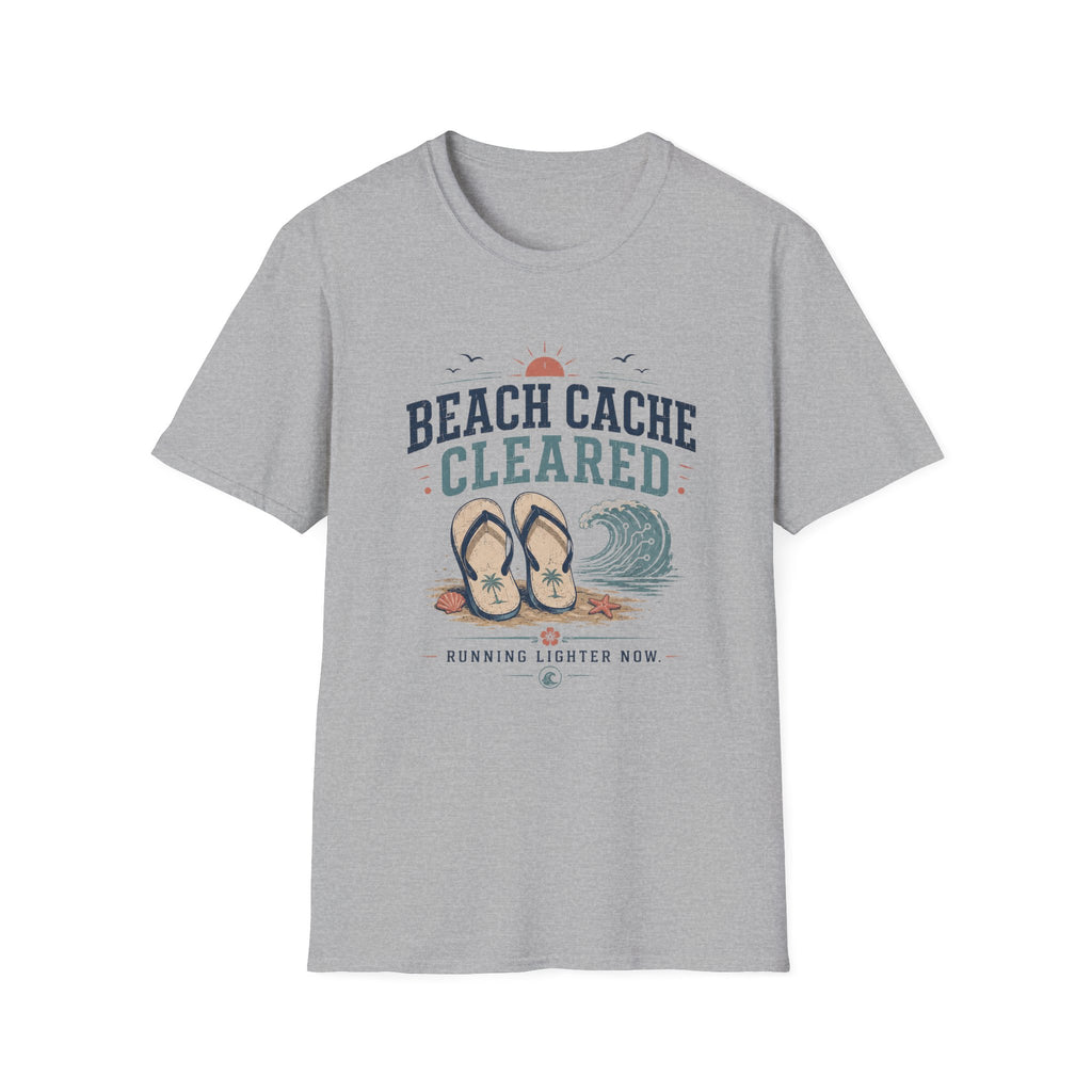 Beach Cache Cleared T-Shirt