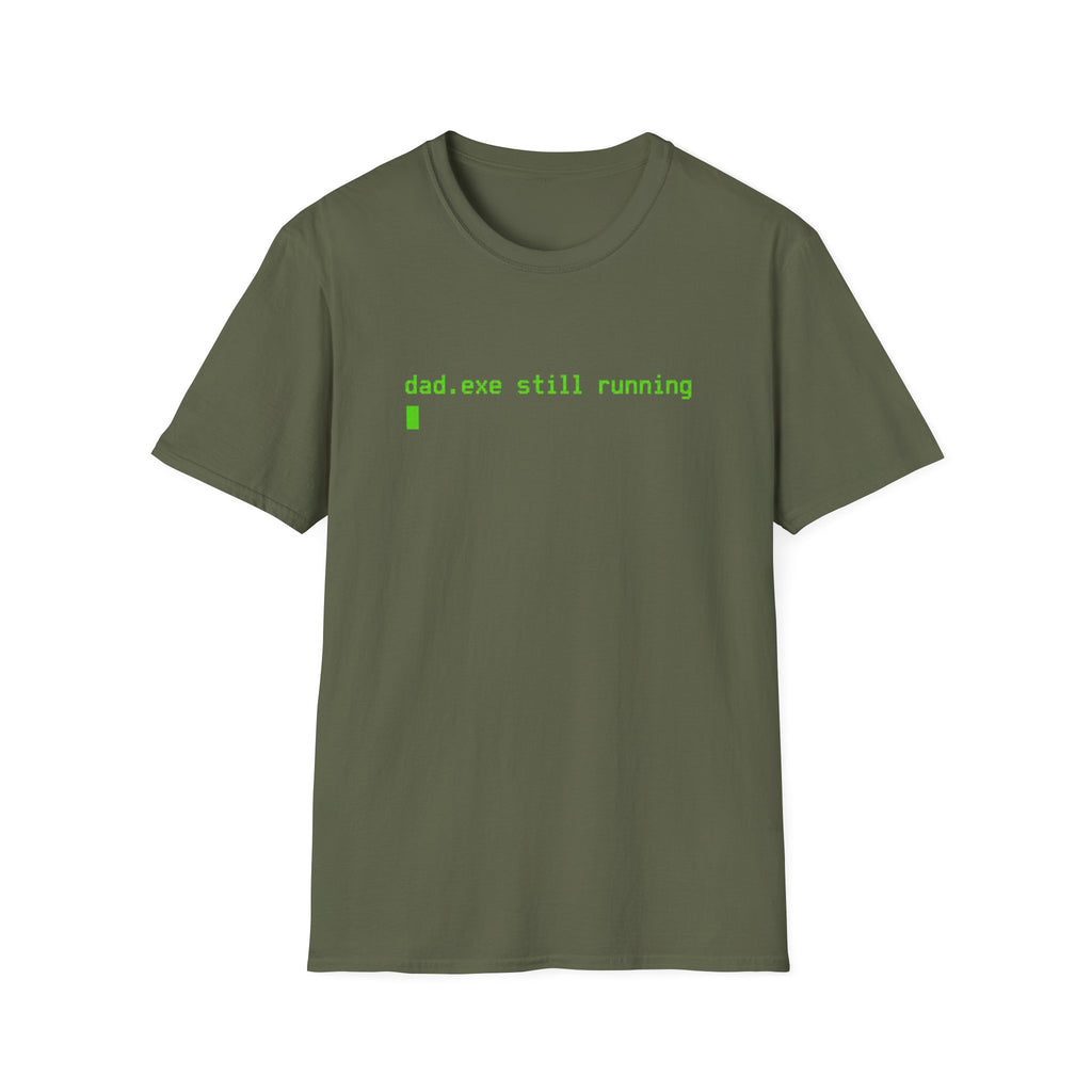 Dad.exe Still Running Retro T-Shirt