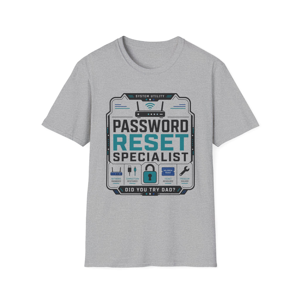 Password Reset Specialist Retro T-Shirt