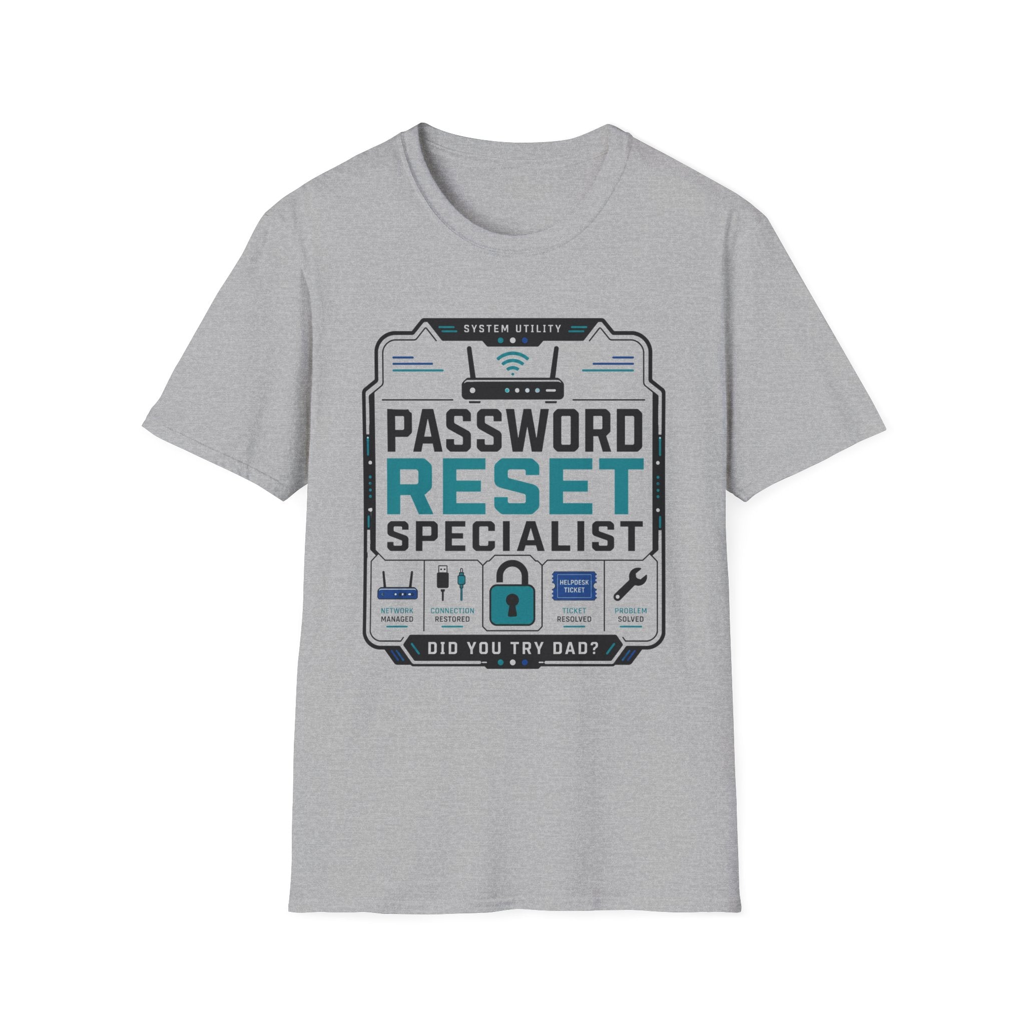 Password Reset Specialist Retro T-Shirt