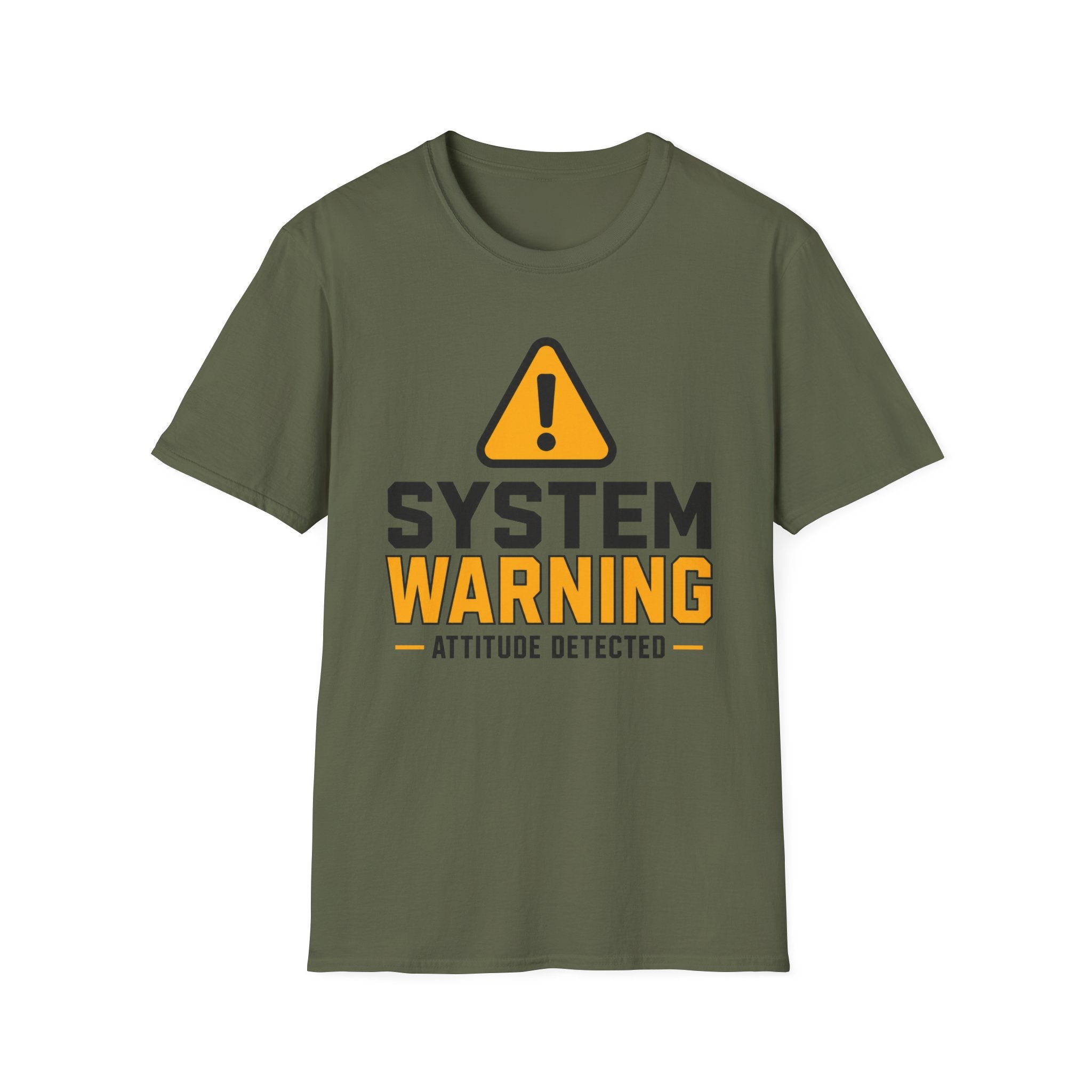 System Warning Attitude Detected T-Shirt