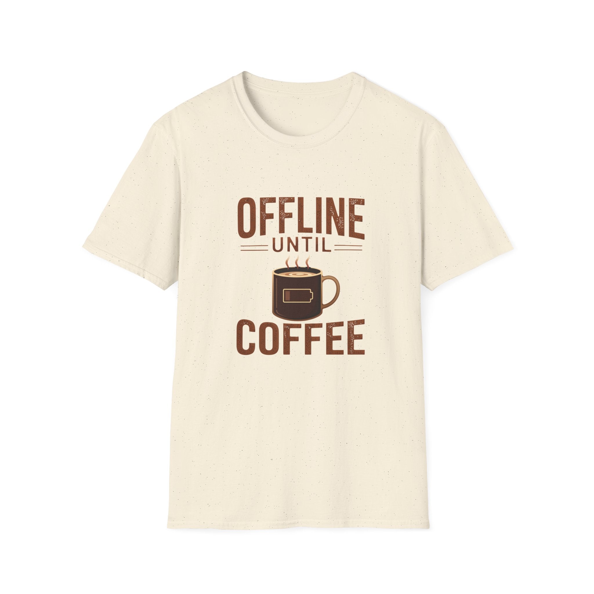 Offline Until Coffee T-Shirt
