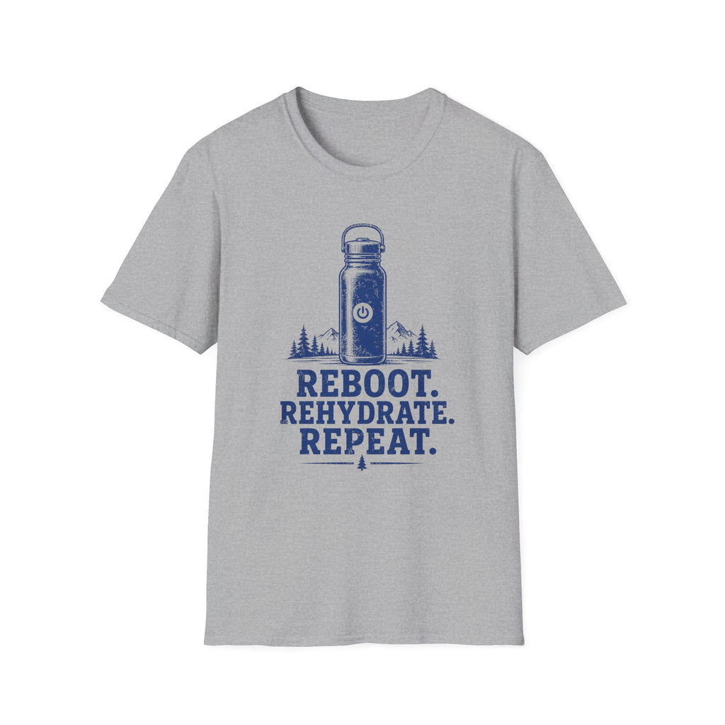 Reboot. Rehydrate. Repeat. T-Shirt