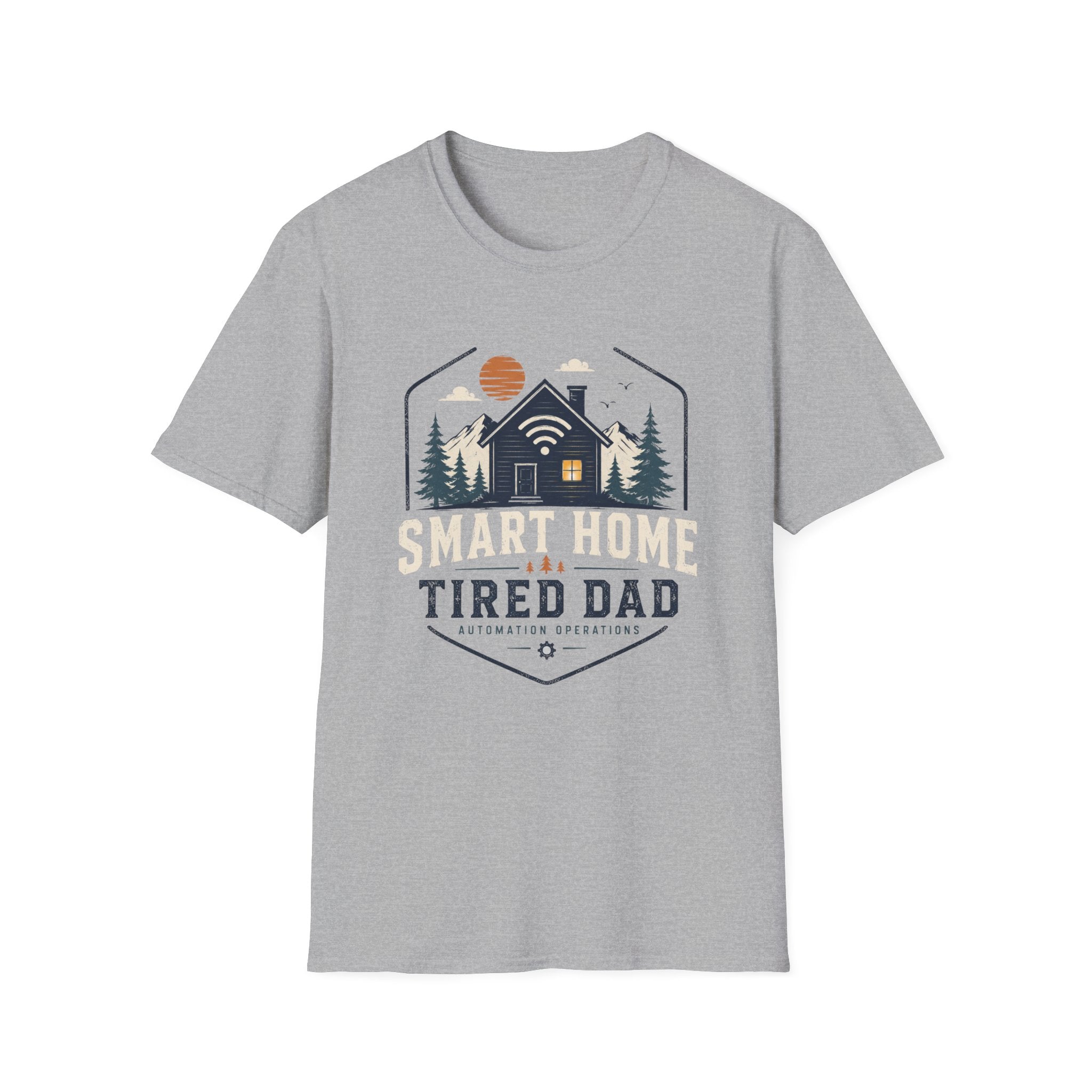 Smart Home Tired Dad T-Shirt