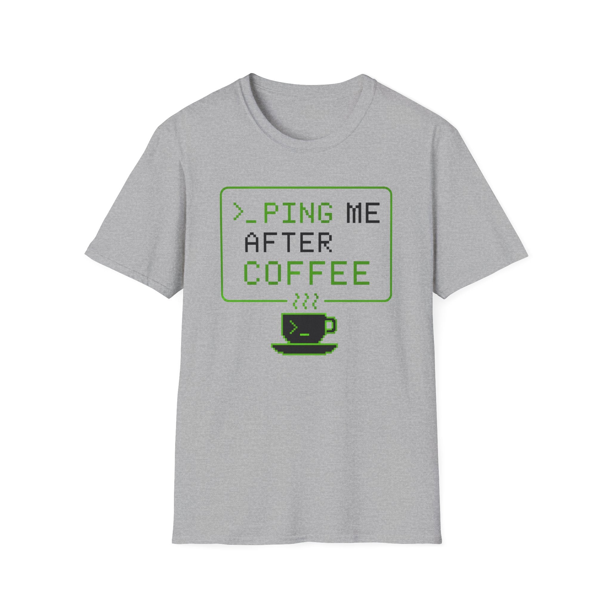 Ping Me After Coffee T-Shirt