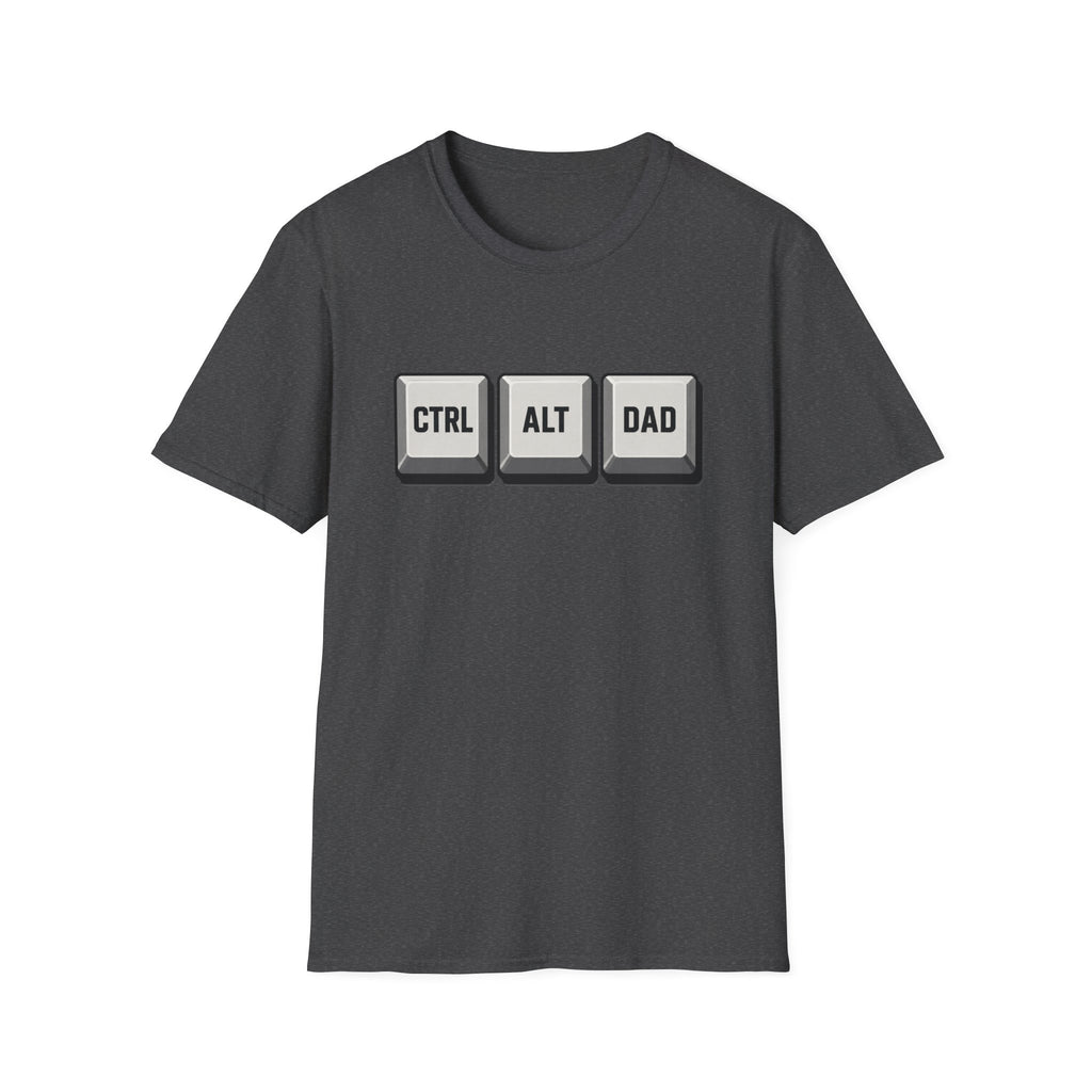 CTRL ALT DAD Retro Keyboard T-Shirt