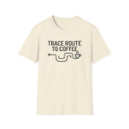 Trace Route to Coffee T-Shirt