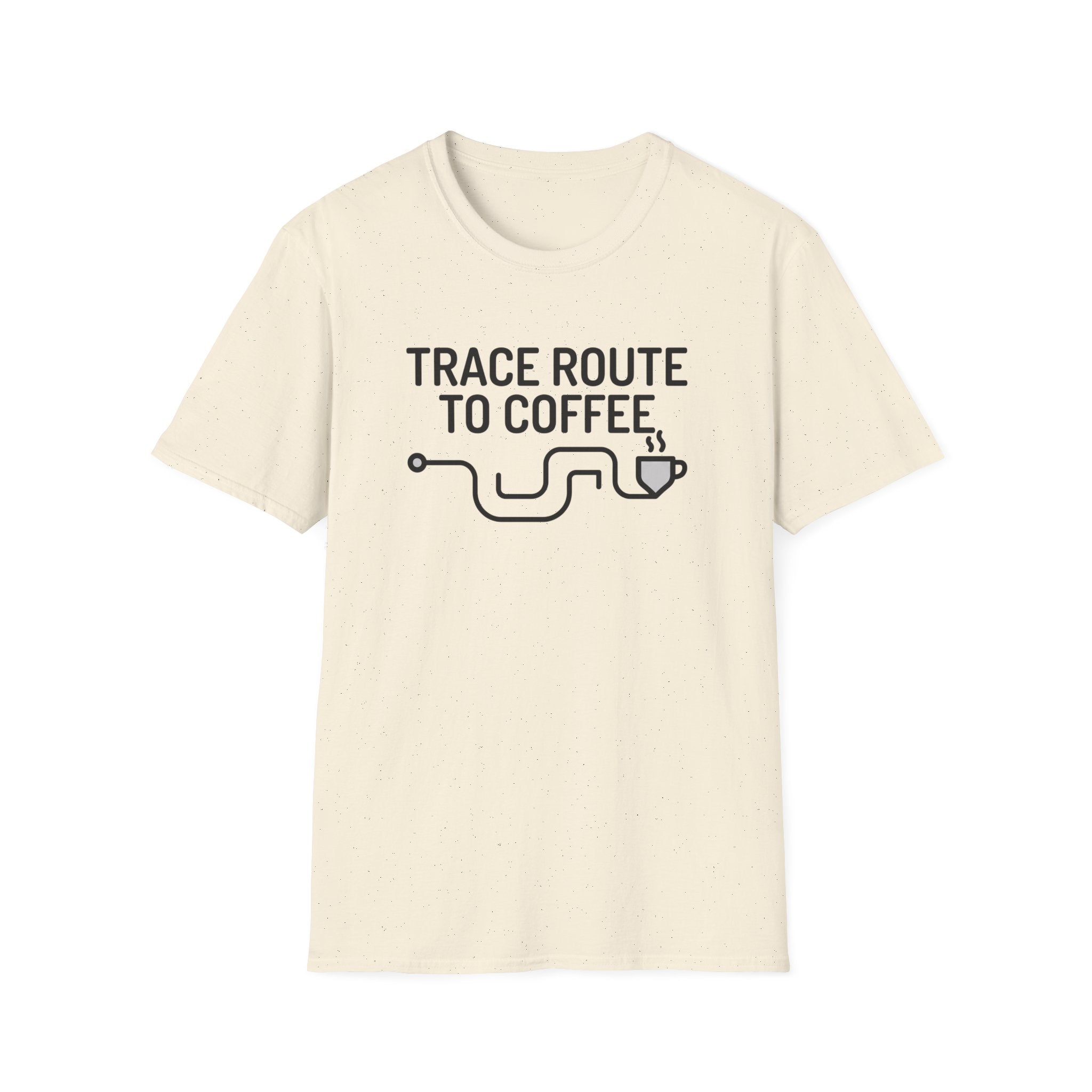 Trace Route to Coffee T-Shirt