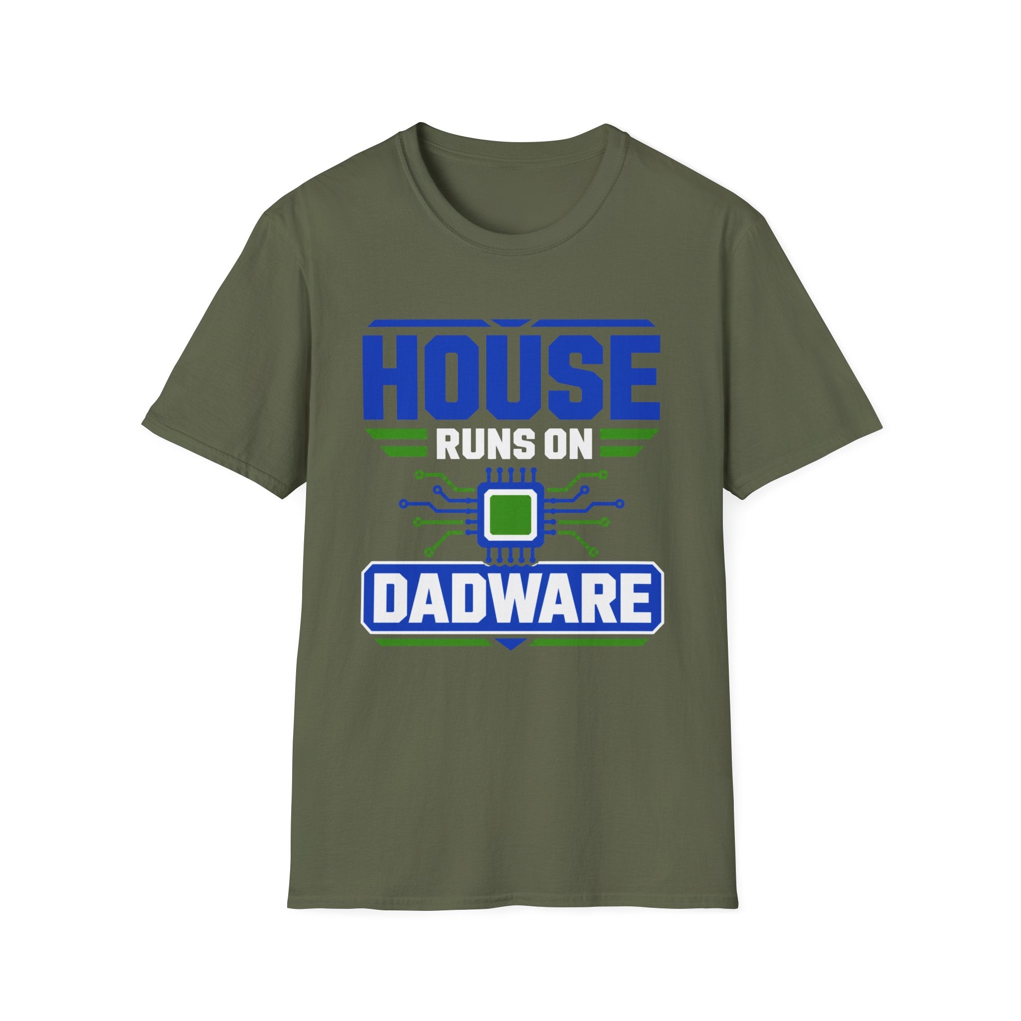 House Runs On Dadware T-Shirt
