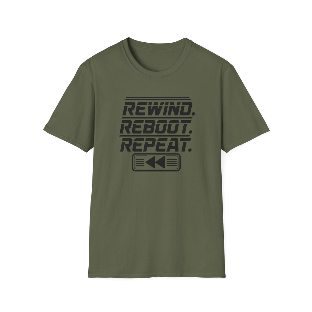 Rewind Reboot Repeat T-Shirt