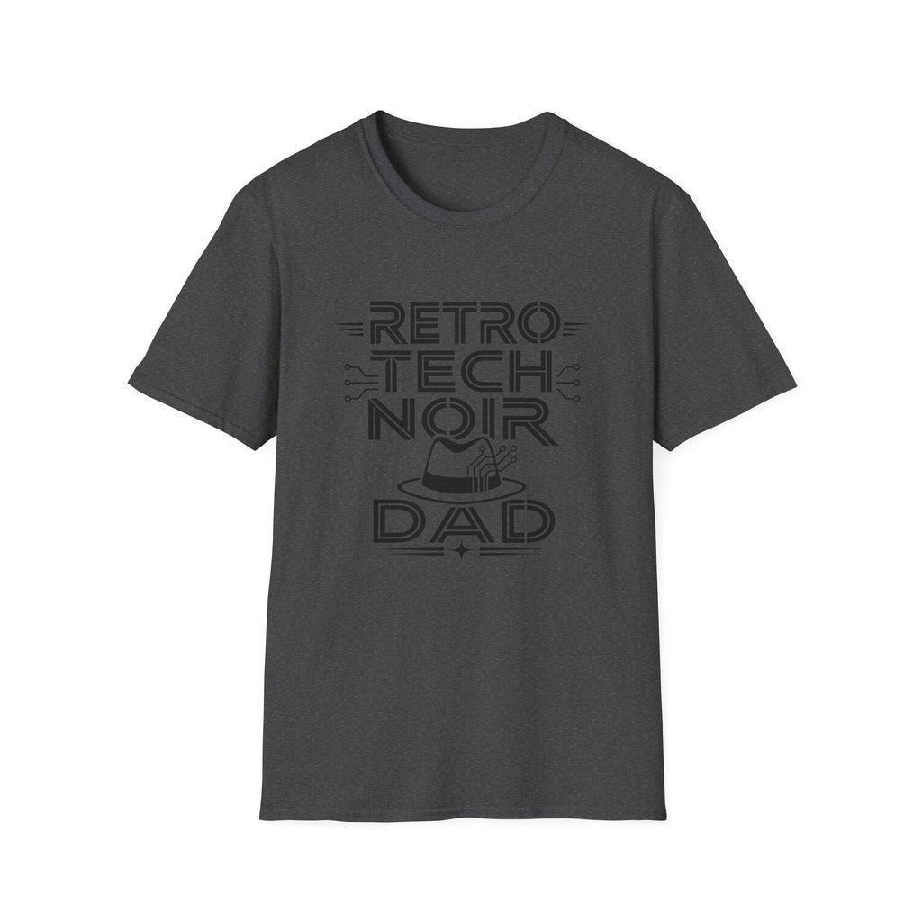 Retro Tech Noir Dad T-Shirt