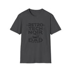 Retro Tech Noir Dad T-Shirt