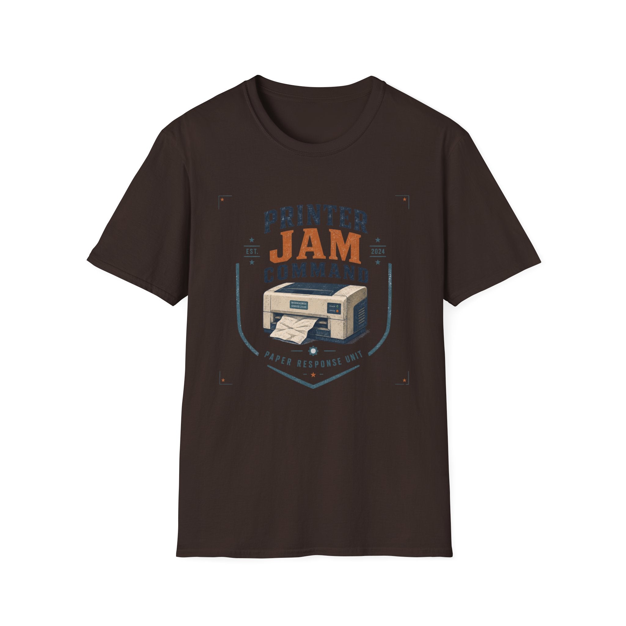Printer Jam Command Paper Response Unit T-Shirt