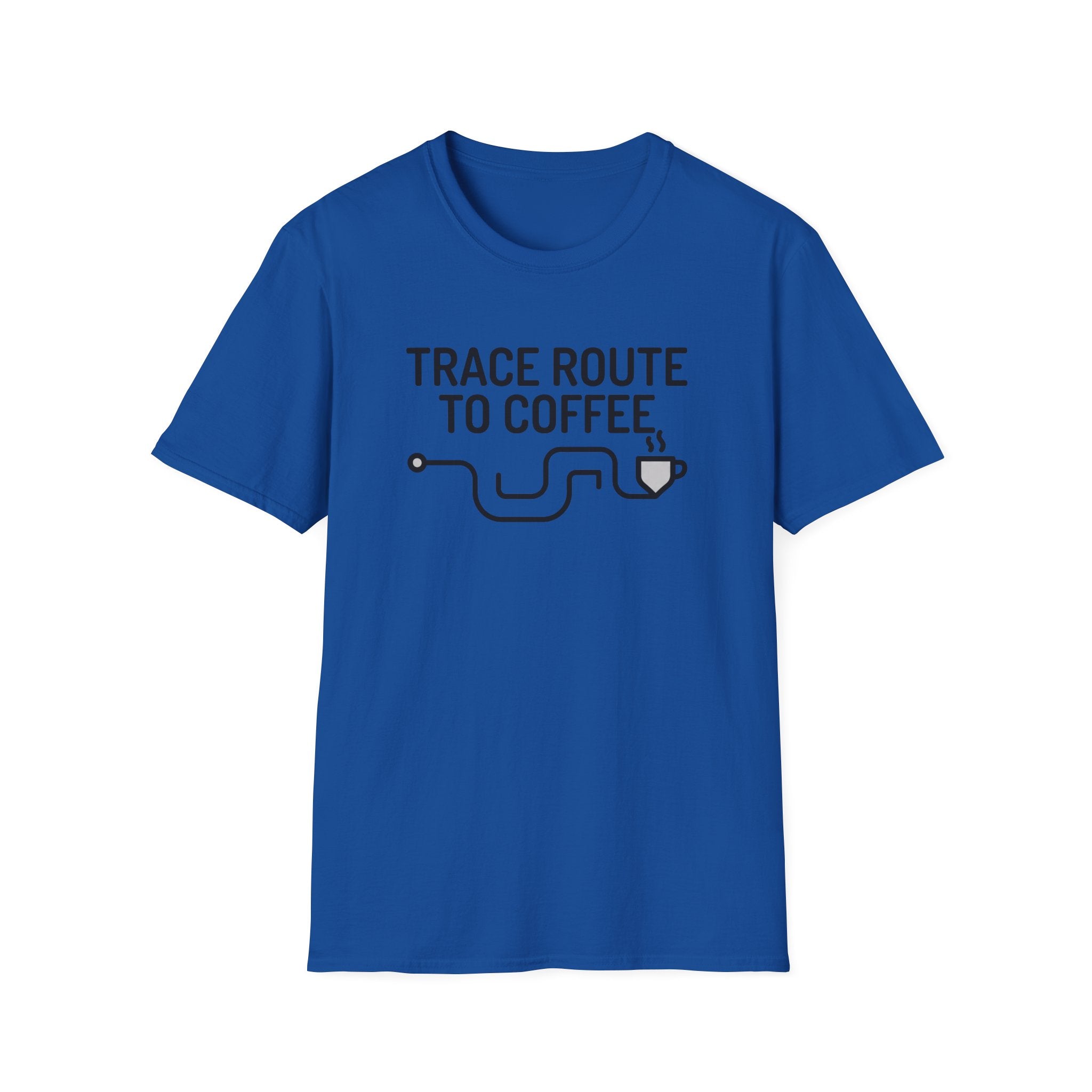 Trace Route to Coffee T-Shirt