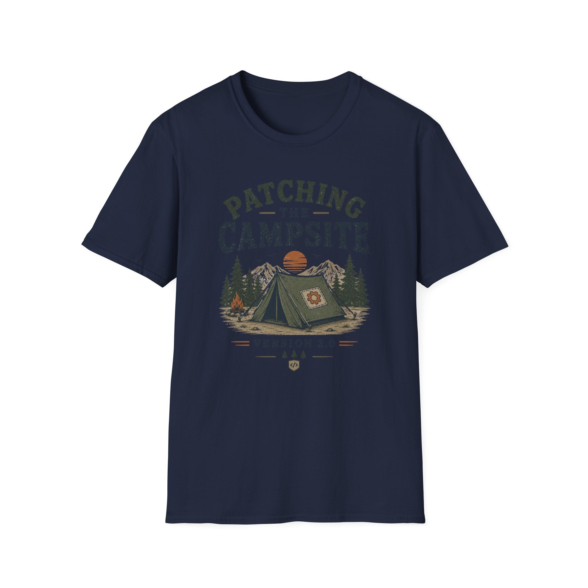 Patching the Campsite Version 2.0 T-Shirt