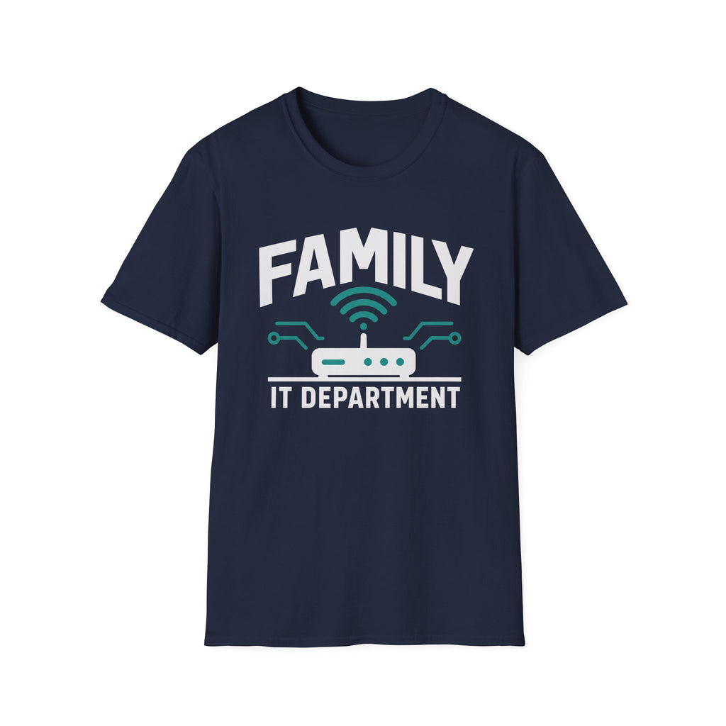 Family IT Department T-Shirt