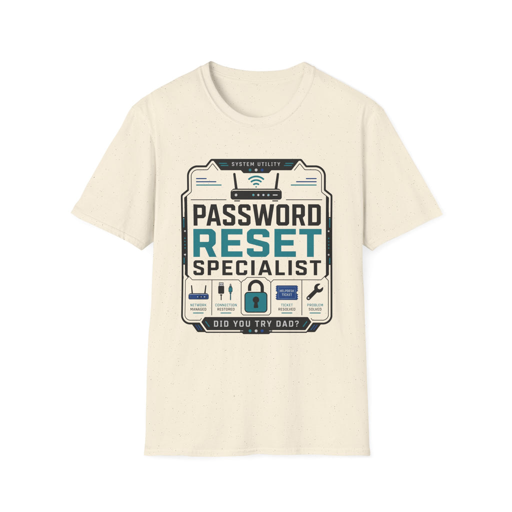Password Reset Specialist Retro T-Shirt