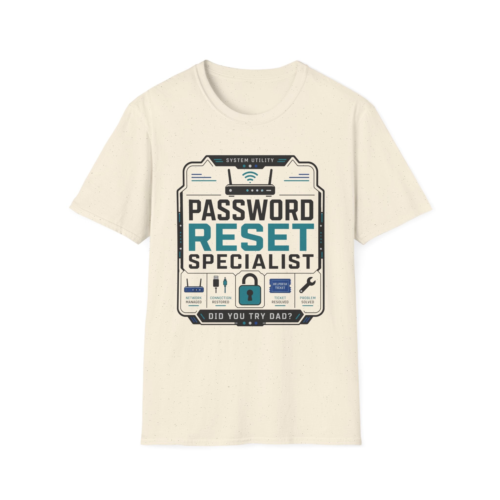 Password Reset Specialist Retro T-Shirt