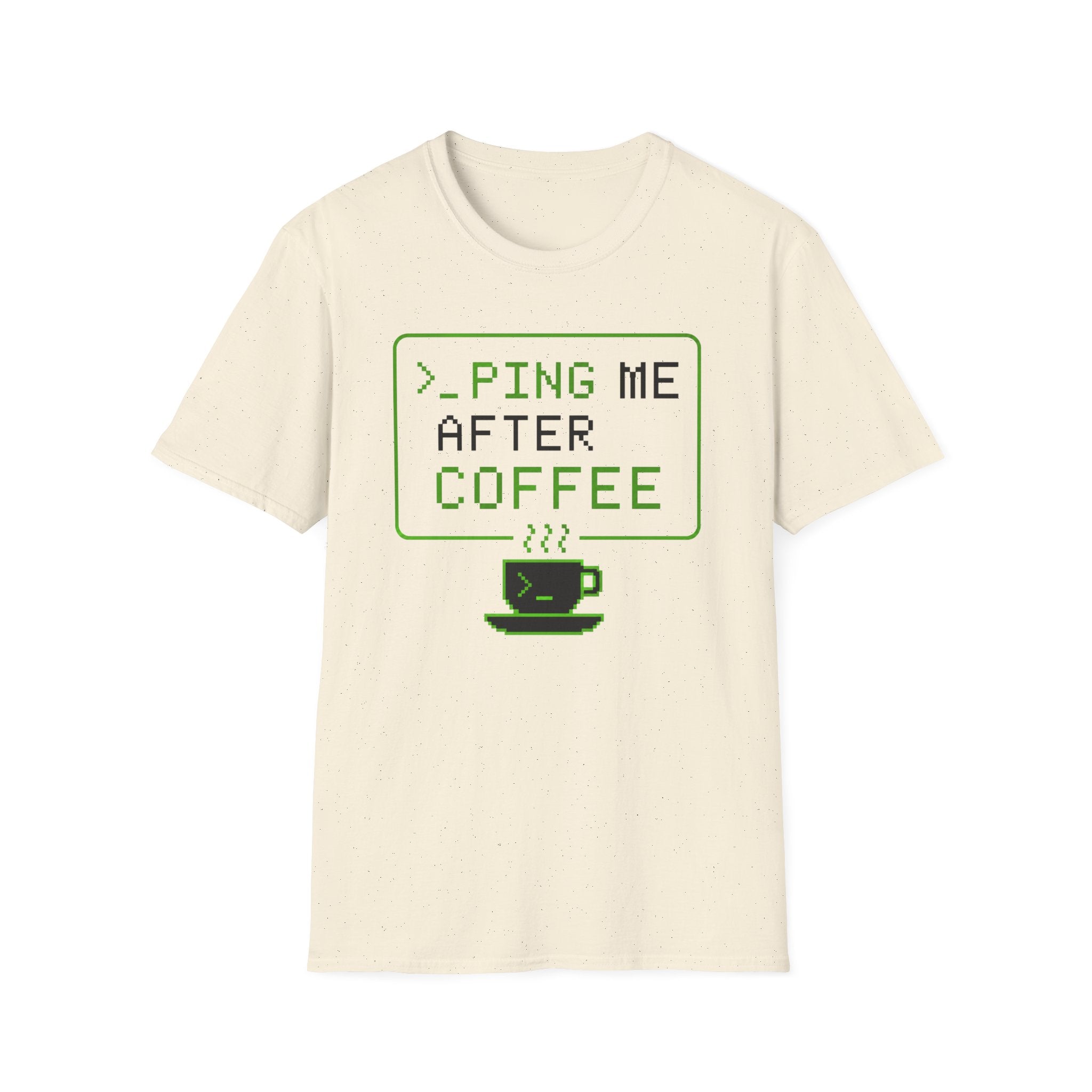 Ping Me After Coffee T-Shirt