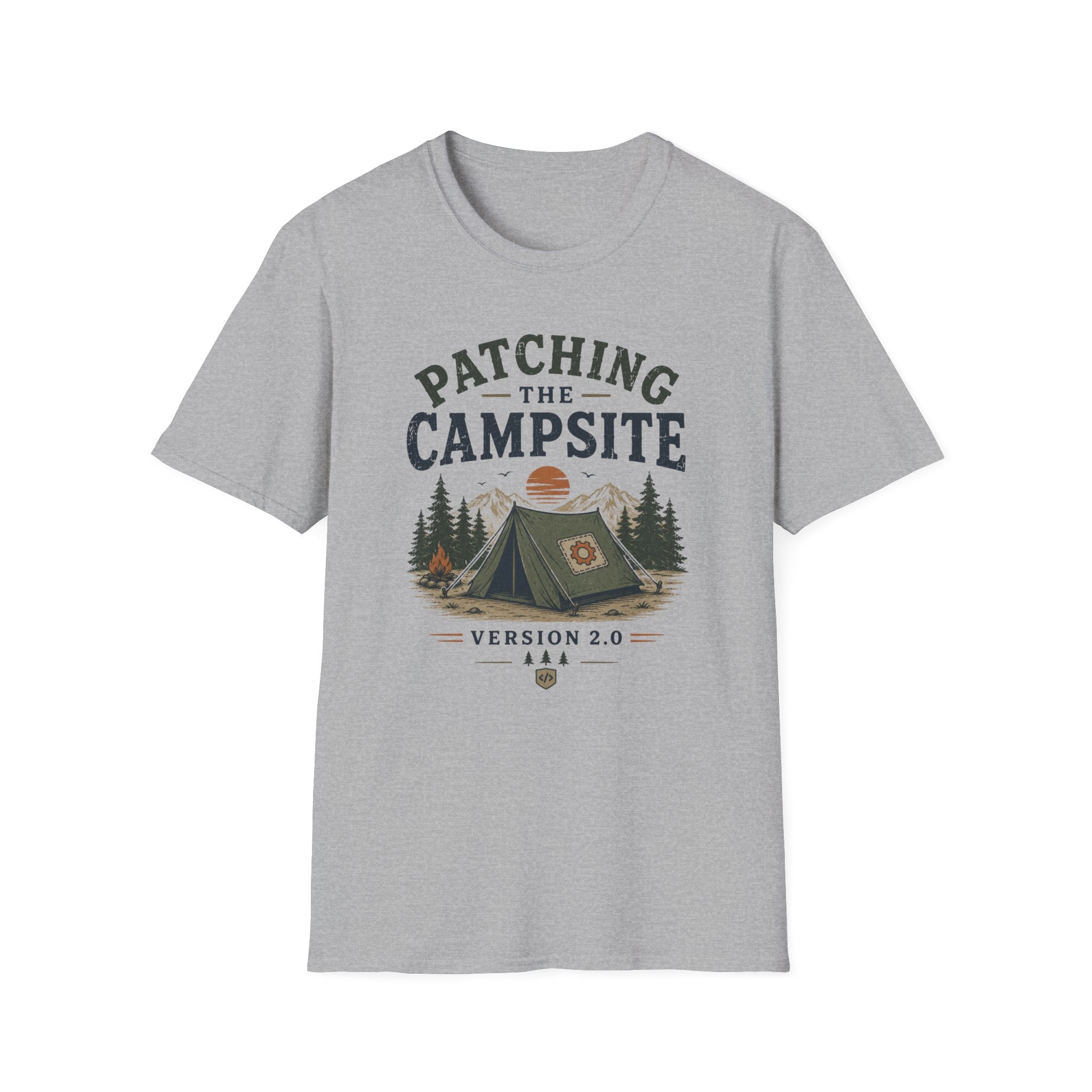 Patching the Campsite Version 2.0 T-Shirt