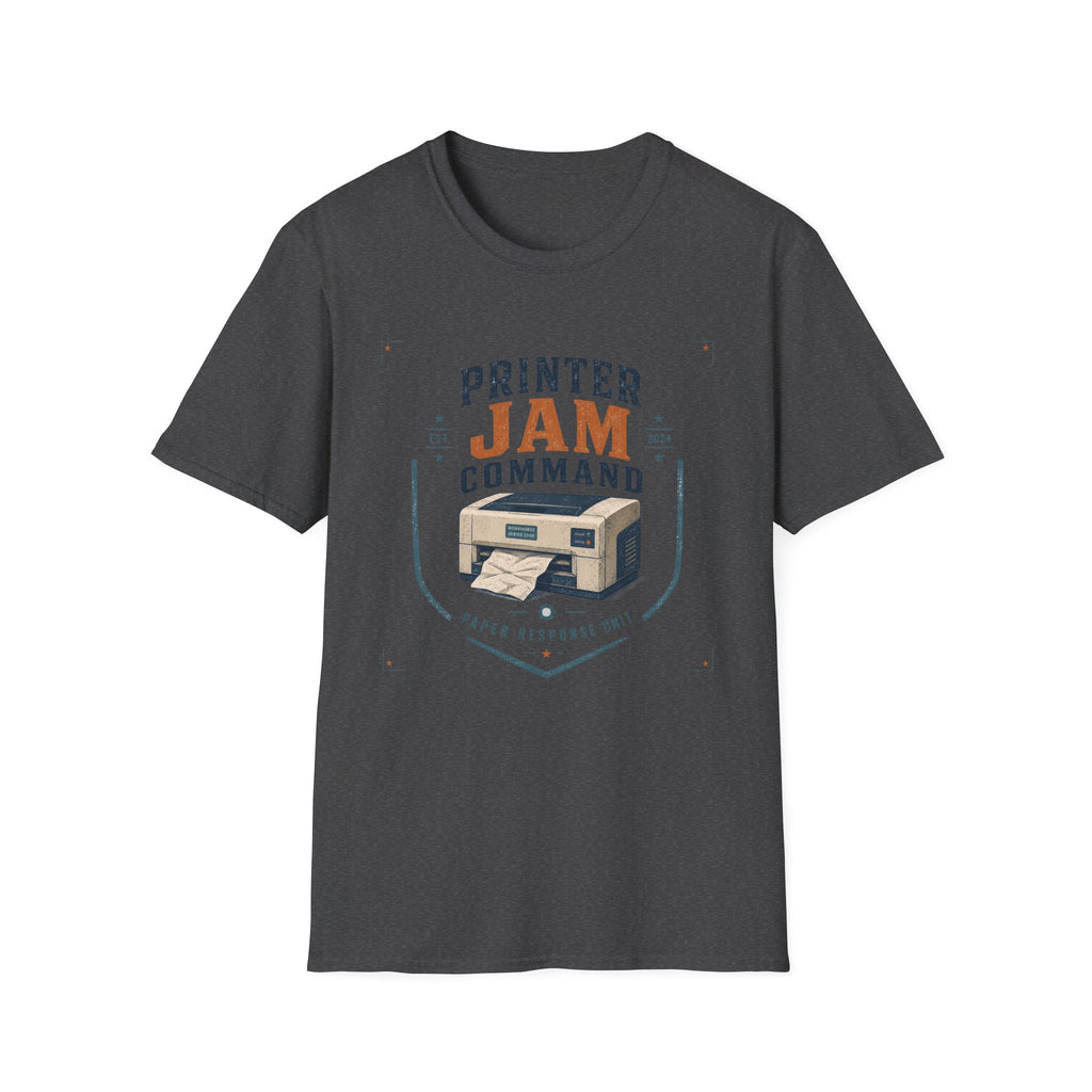 Printer Jam Command Paper Response Unit T-Shirt