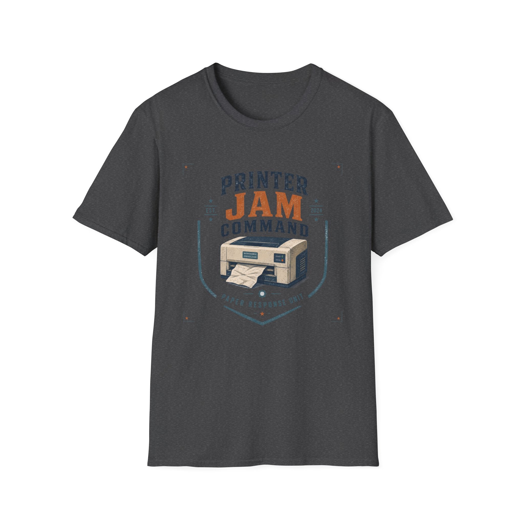 Printer Jam Command Paper Response Unit T-Shirt