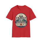 Family IT Department Retro Light T-Shirt