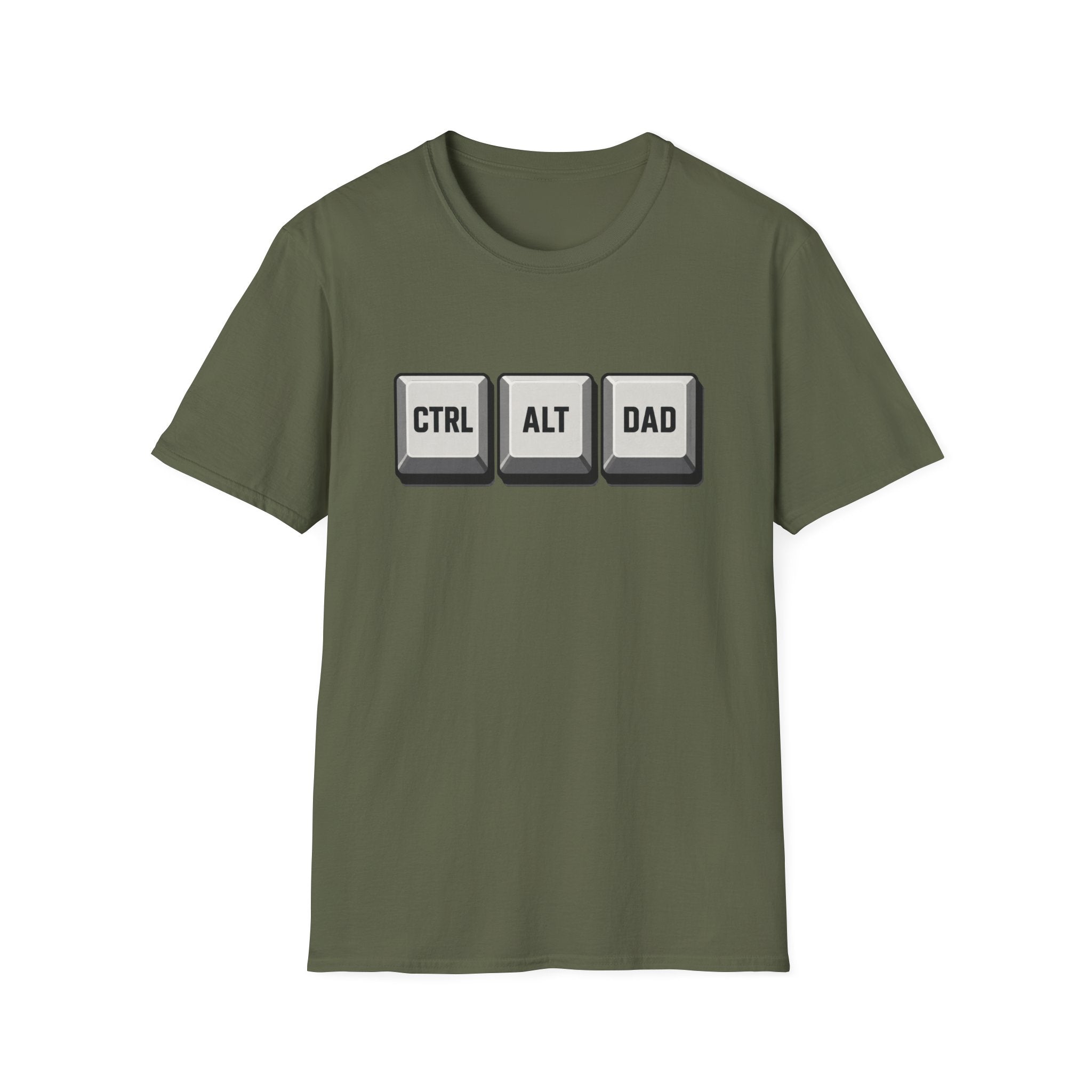 CTRL ALT DAD Retro Keyboard T-Shirt