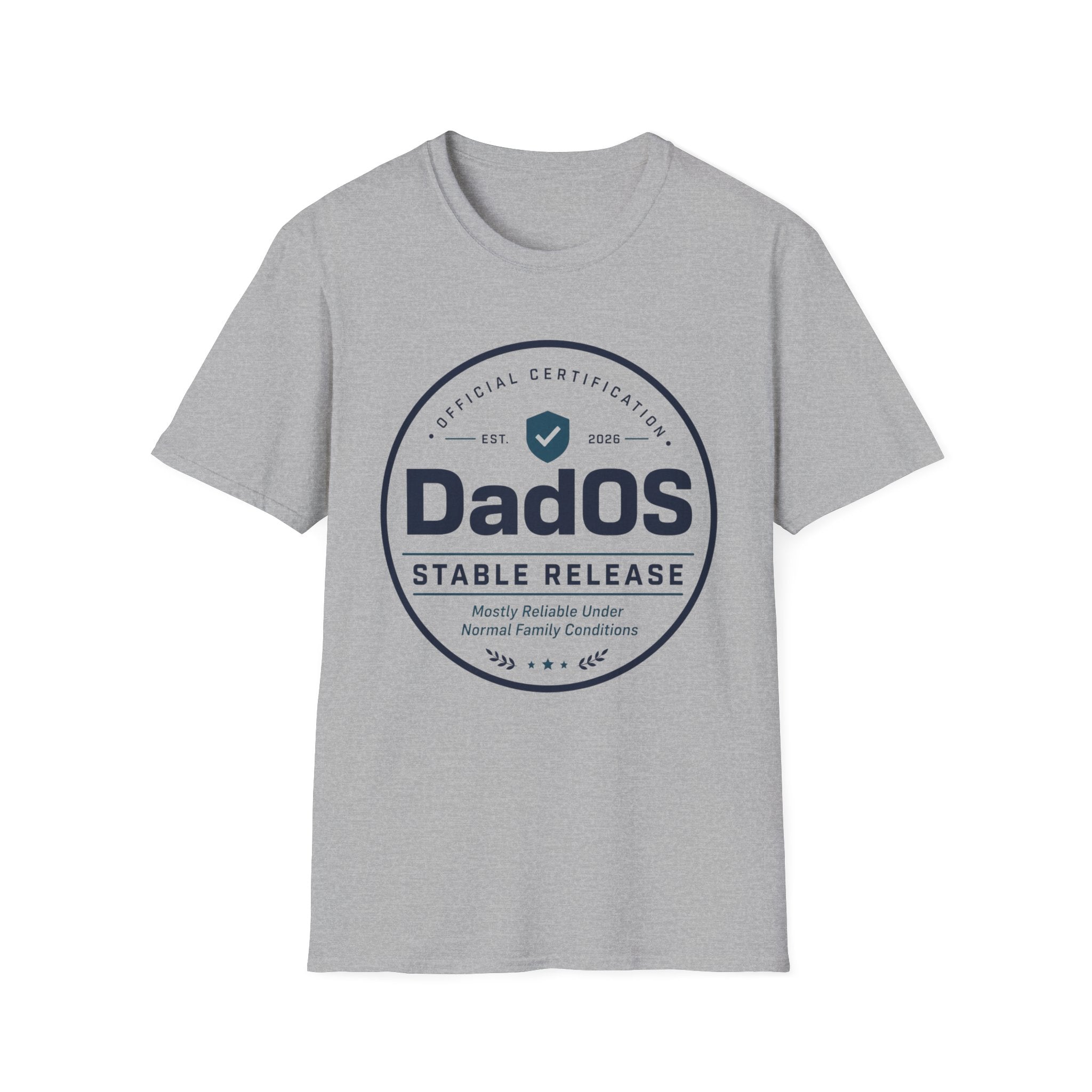 DadOS Official Certification: Stable Release T‑Shirt