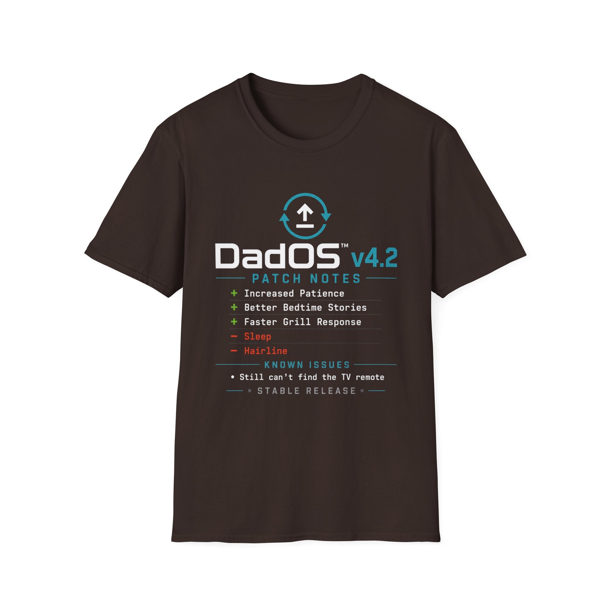 DadOS v4.2 Patch Notes with Known Issues T-Shirt