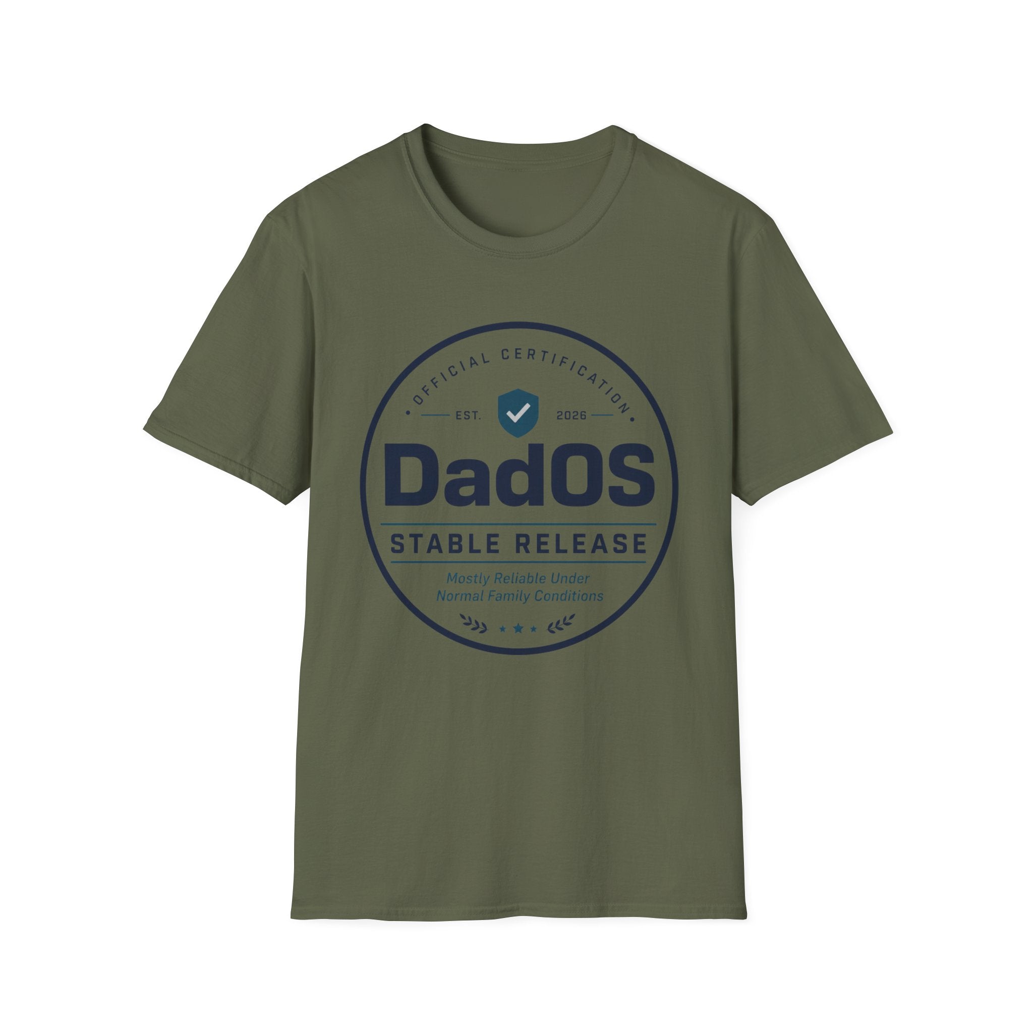 DadOS Official Certification: Stable Release T‑Shirt