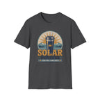 Solar Powered Coffee Backed T-Shirt