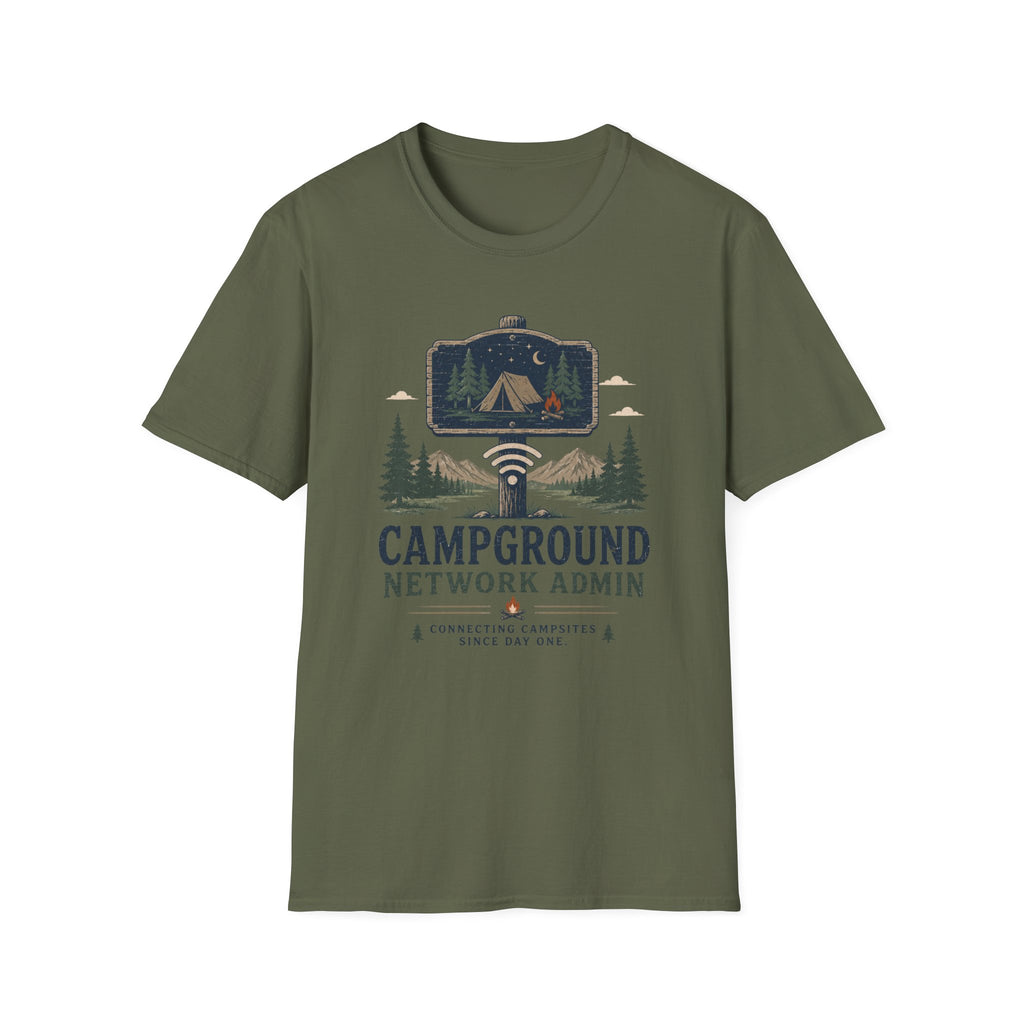 Campground Network Admin T-Shirt