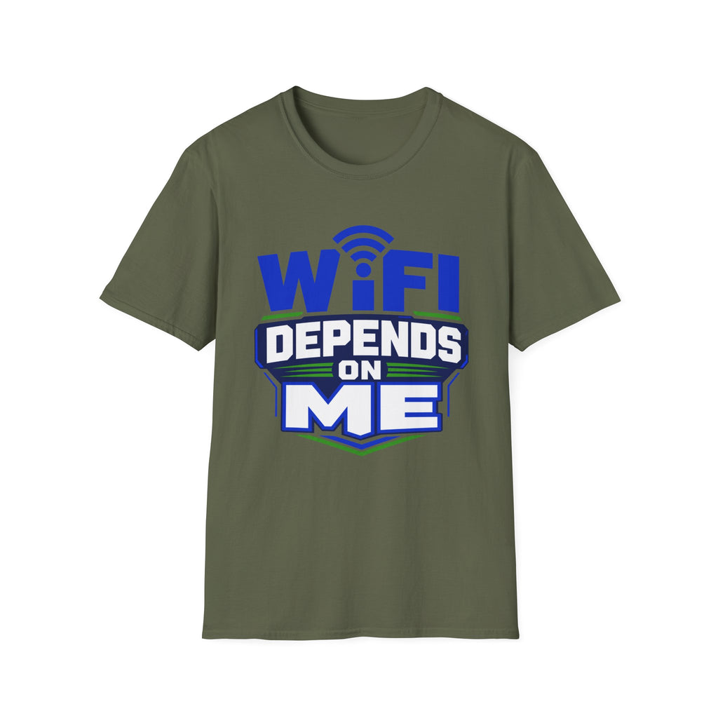 WiFi Depends On Me T-Shirt