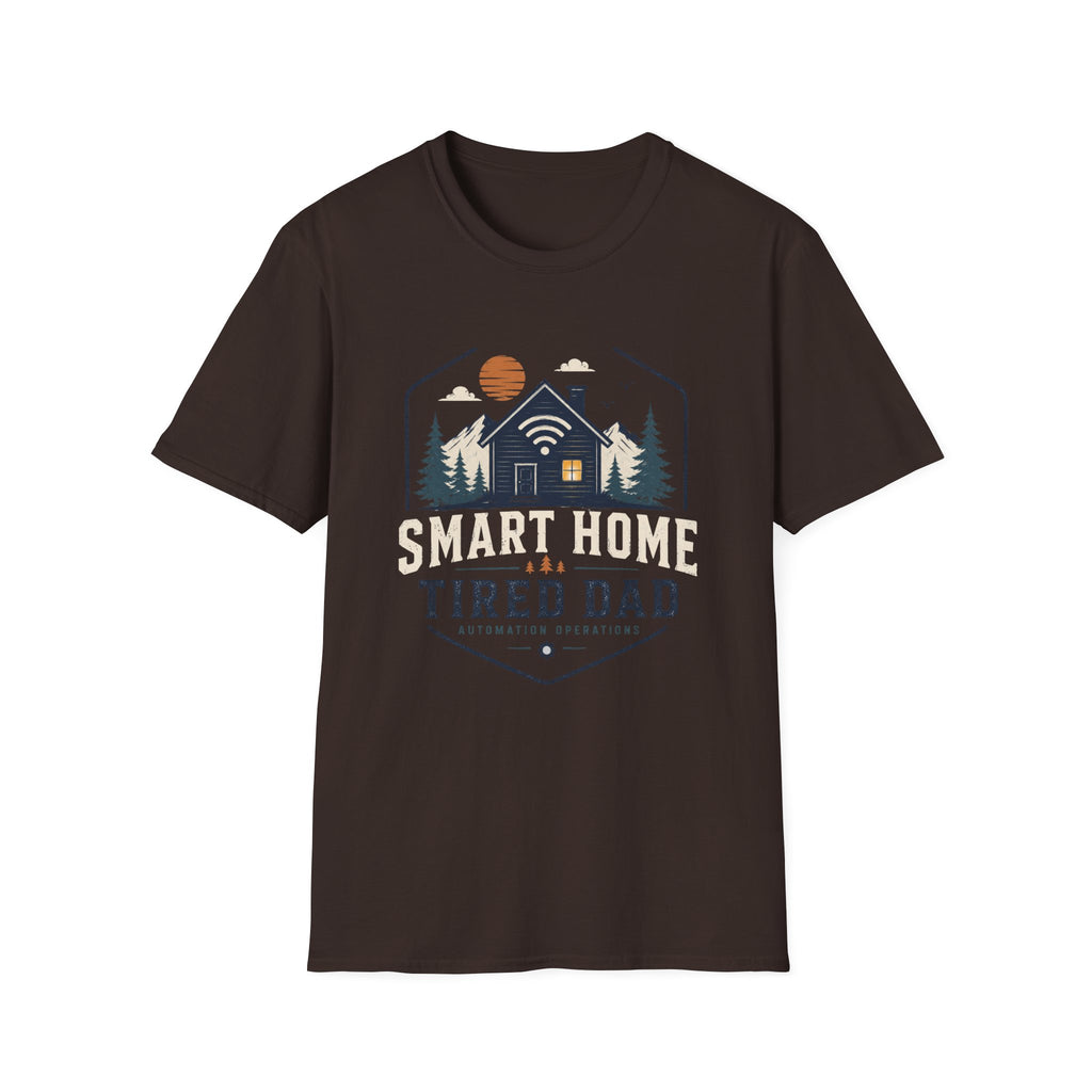 Smart Home Tired Dad T-Shirt