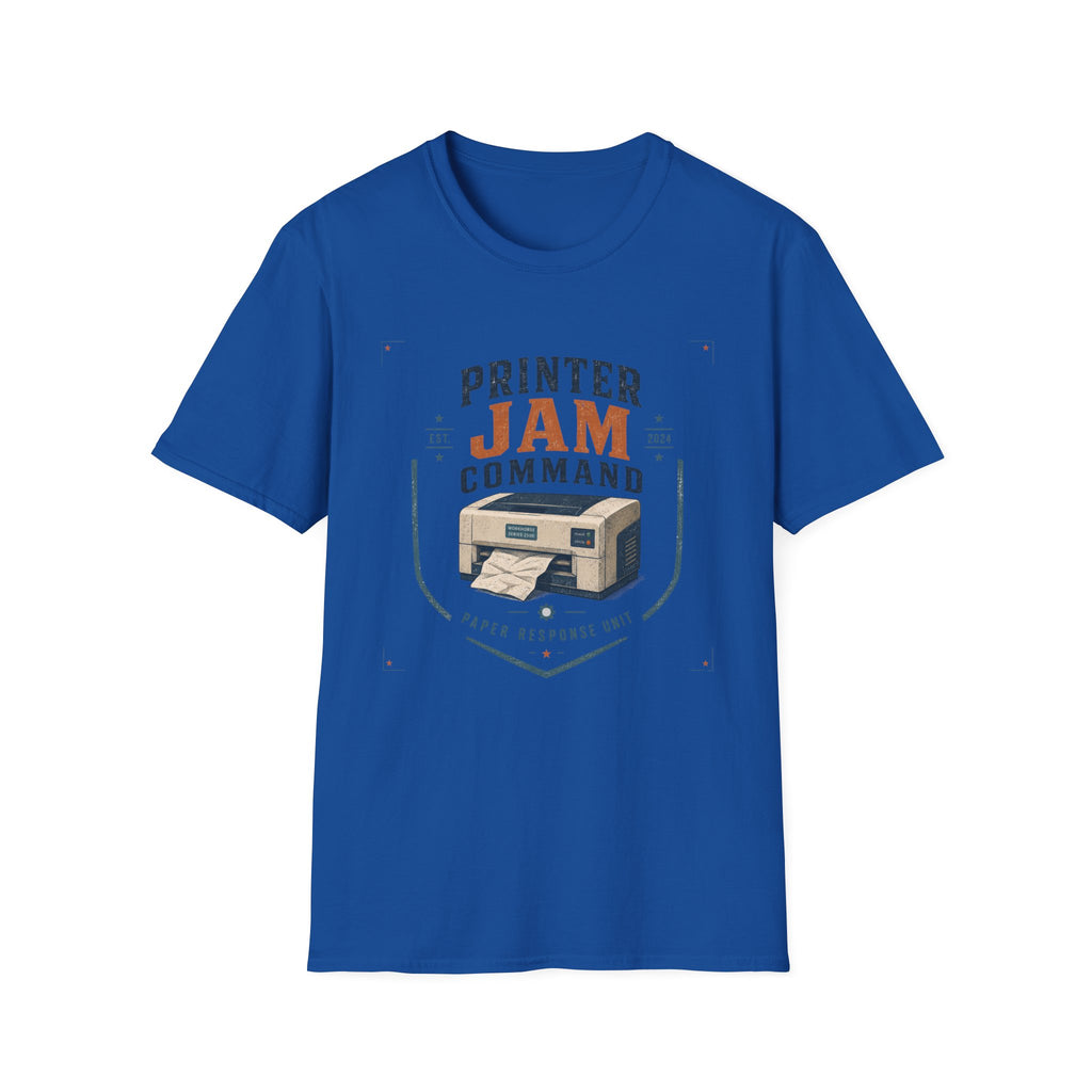 Printer Jam Command Paper Response Unit T-Shirt
