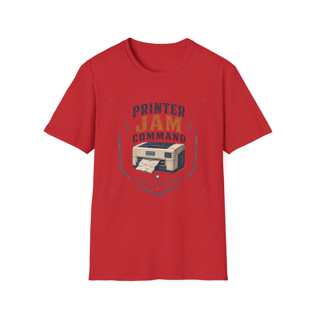 Printer Jam Command Paper Response Unit T-Shirt