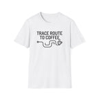 Trace Route to Coffee T-Shirt