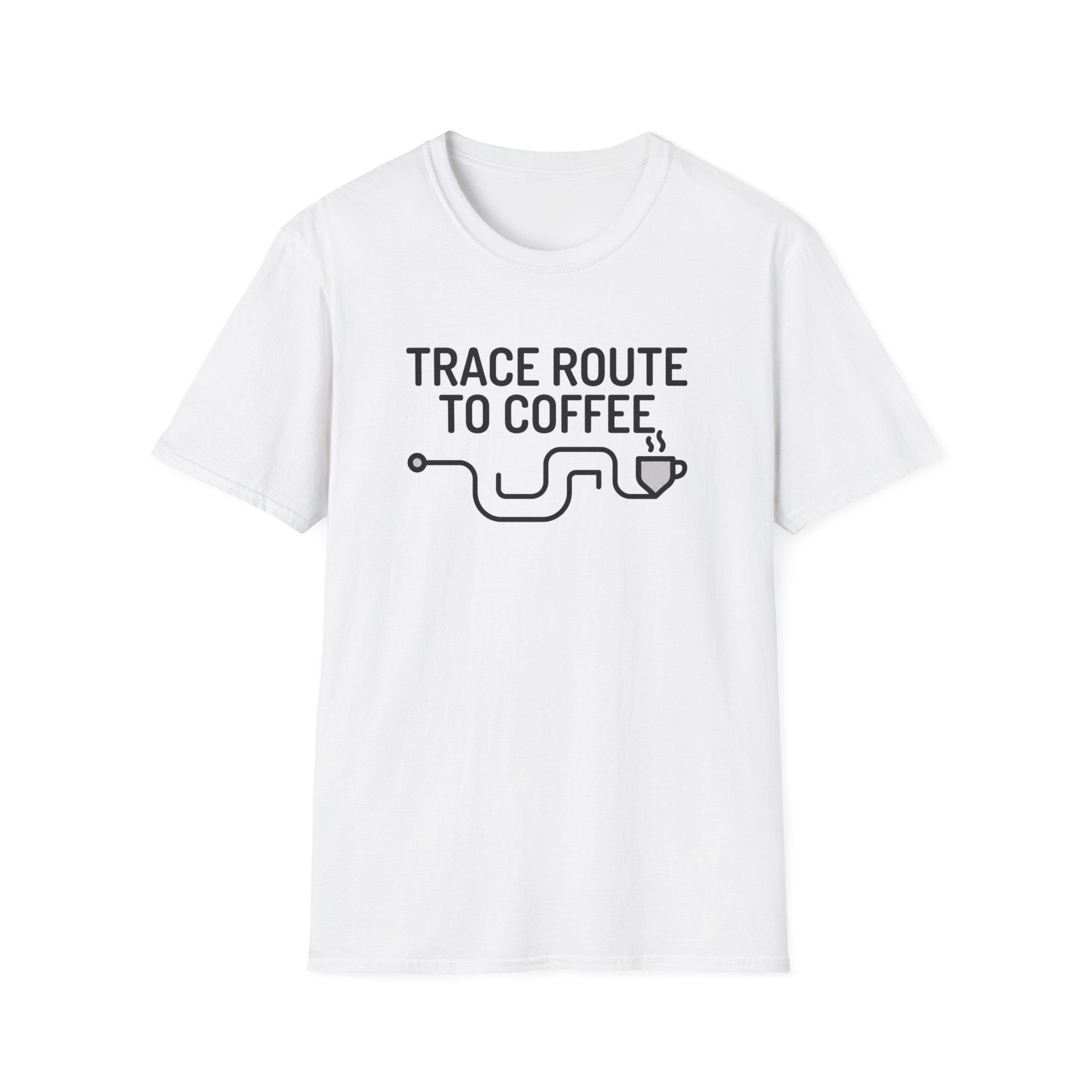 Trace Route to Coffee T-Shirt