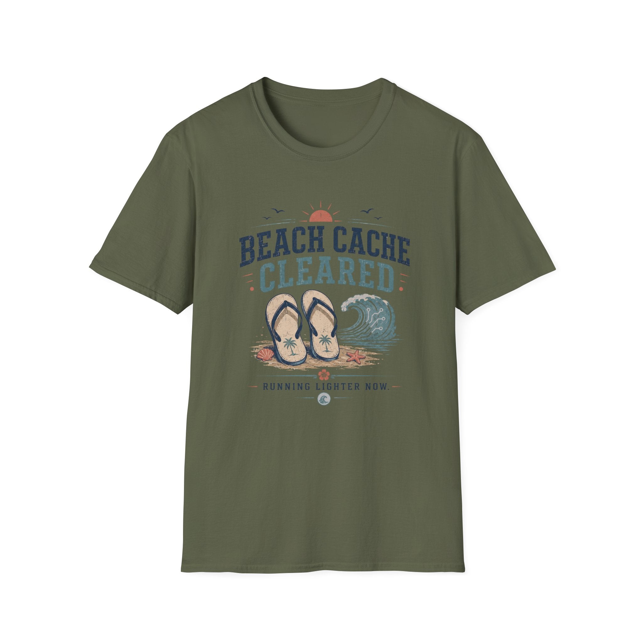 Beach Cache Cleared T-Shirt