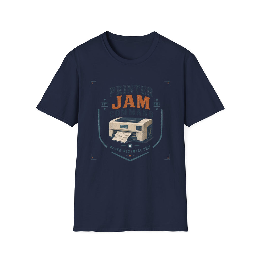 Printer Jam Command Paper Response Unit T-Shirt